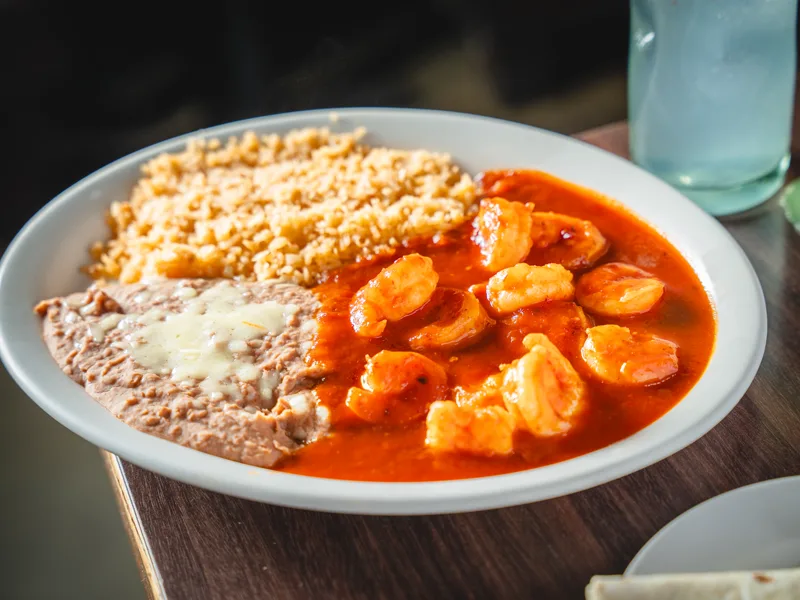 Camarones a la Diabla at Camino Real Cedar Glades