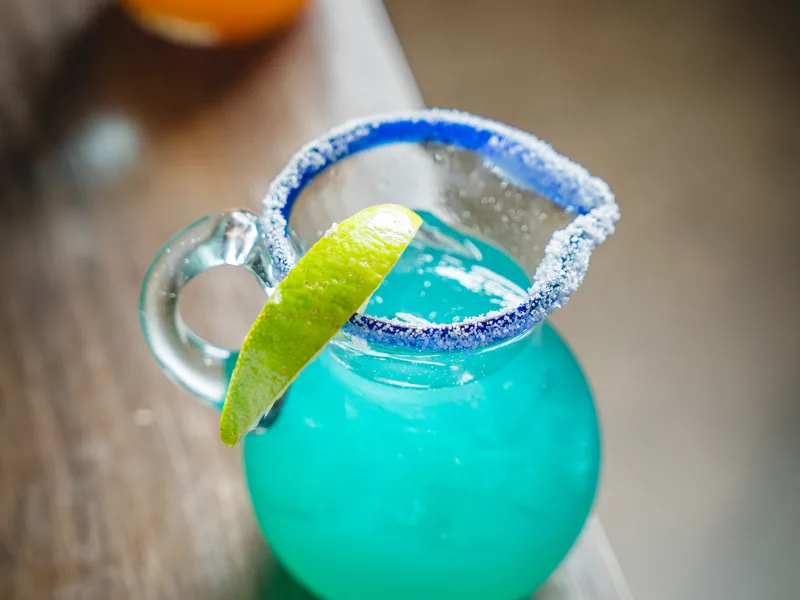 Blue Margarita at Camino Real South Church