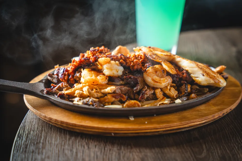 Fajitas Mar y Tierra